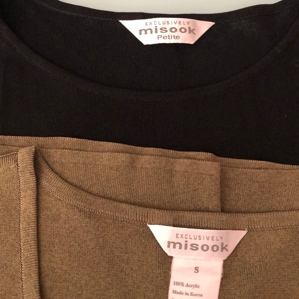 ‼️‼️SOLD OUT‼️‼️Misook sleeveless tops